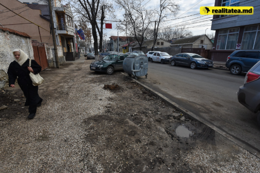Киртоакэ внезапно обнаружил, что при реконструкции улицы Василе Александри забыли о парковках 
