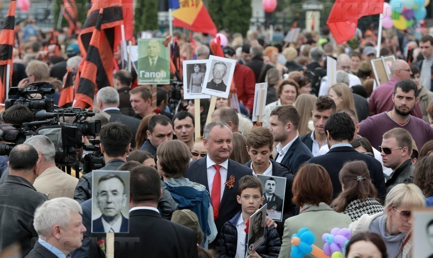 Сегодня в Кишиневе пройдут масштабный Марш Победы и «Бессмертный полк»