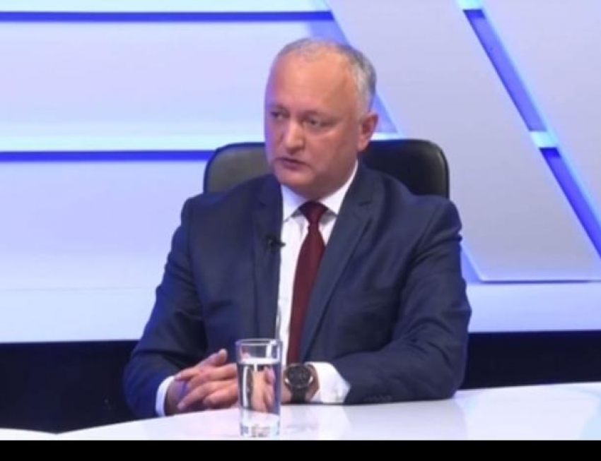 Додон призвал отказаться от прозападного курса