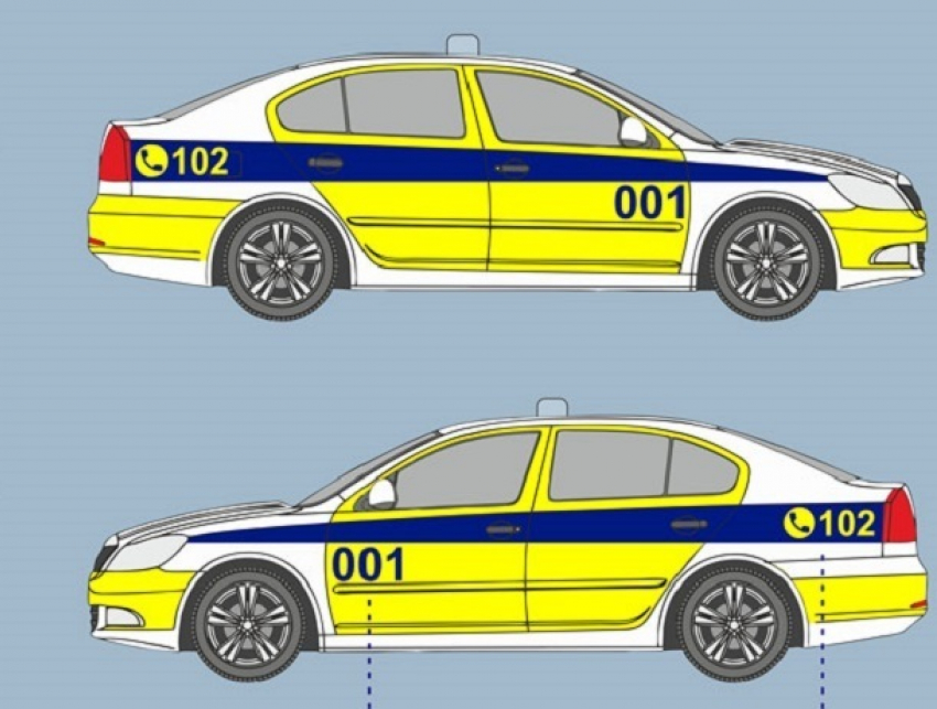 В Приднестровье машины ГАИ радикально посинеют и пожелтеют