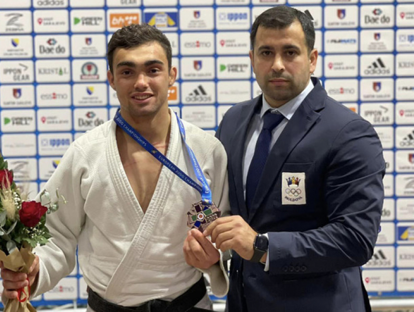 Молдавский дзюдоист стал бронзовым призером чемпионата Европы