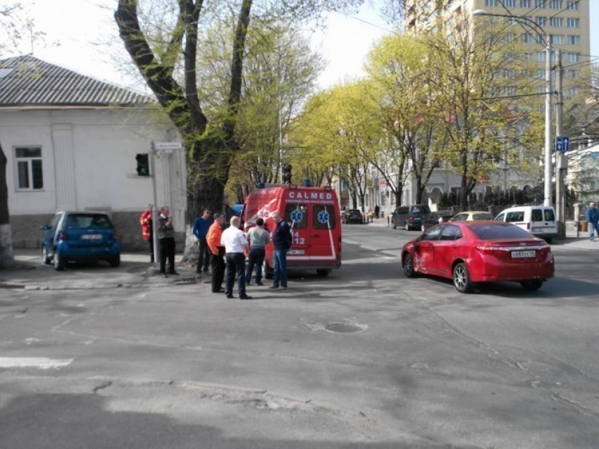 В столице произошло ДТП с участием «скорой"