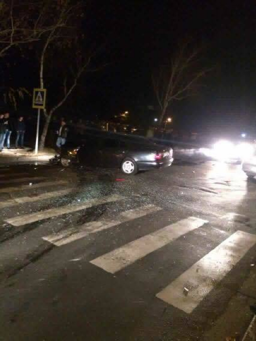 Серьезная авария с участием трех автомобилей произошла на Рышкановке