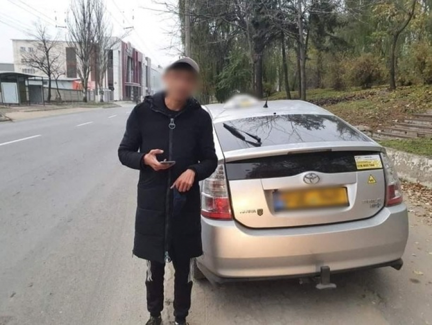 Таксист колесил по Кишиневу в состоянии наркотического угара