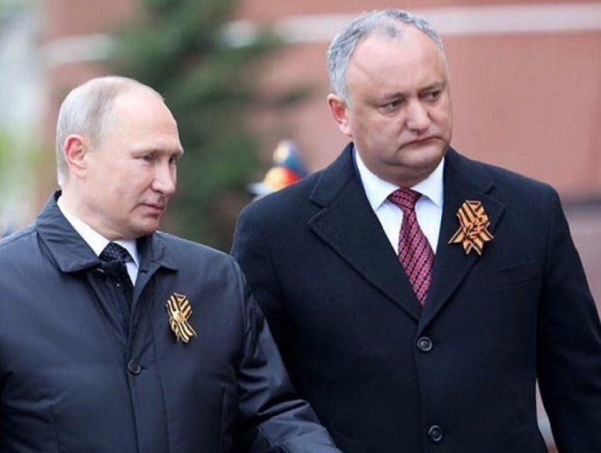 Путин - большой друг Молдовы, - Игорь Додон поздравил с переизбранием президента России