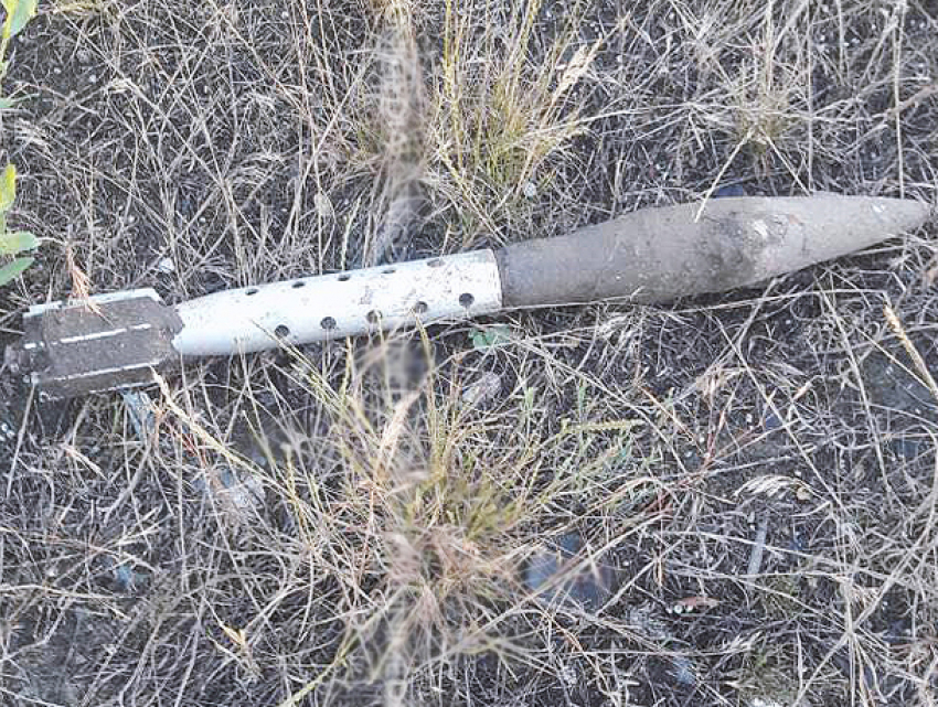 Артиллерийский снаряд обнаружили в секторе Буюканы