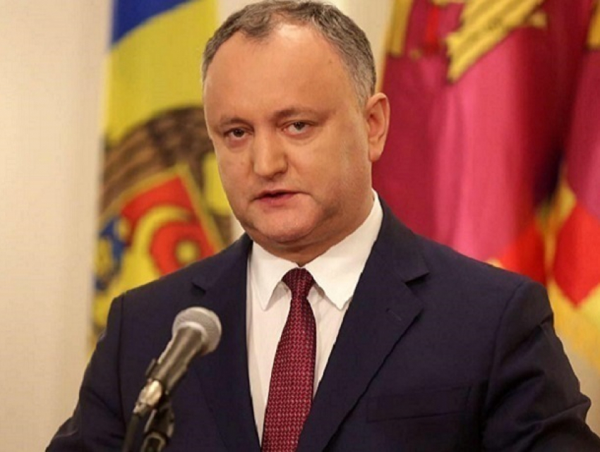 Игорь Додон рассказал, кто в Молдове представляет интересы Запада