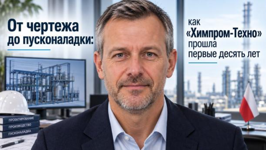 От проекта к запуску: десять лет пути компании «Химпром-Техно»