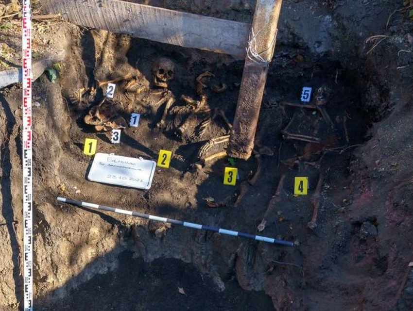 В Бельцах обнаружено массовое захоронение времен Второй мировой войны 