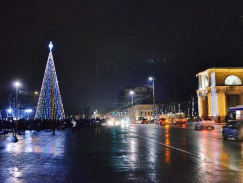 Дед Мороз и бесплатные карусели уже в Кишиневе