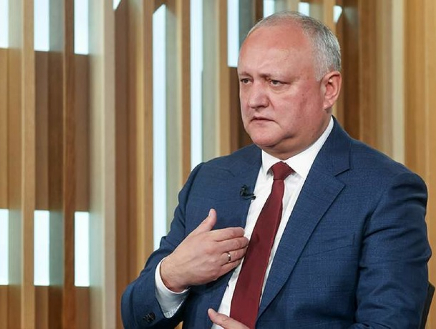 Додон после голосования: Я верю в Молдову, в страну без страха и без диктатуры