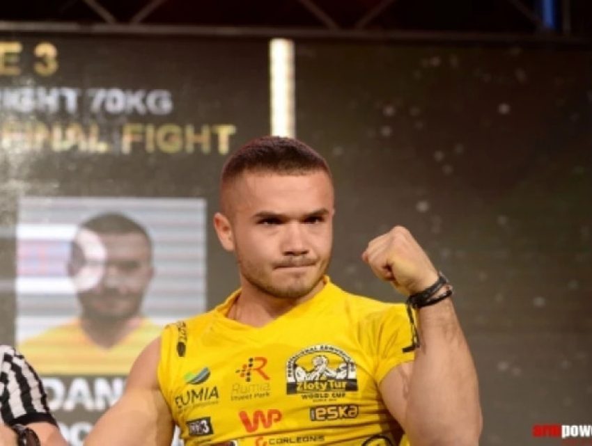 Молдавский спортсмен стал чемпионом Европы по армрестлингу