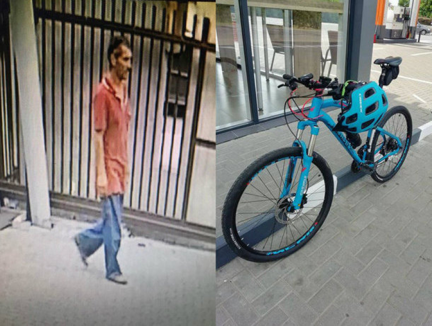 Молниеносная кража велосипеда со стоянки фитнес-центра в Кишиневе попала на видео