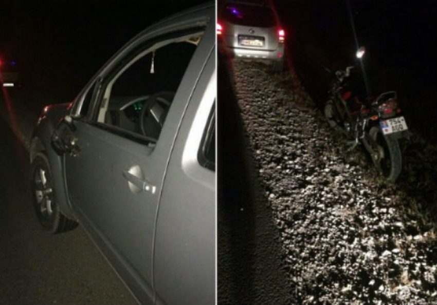 Начальник управления южной пограничной полиции за рулем служебного авто сбил мотоциклиста