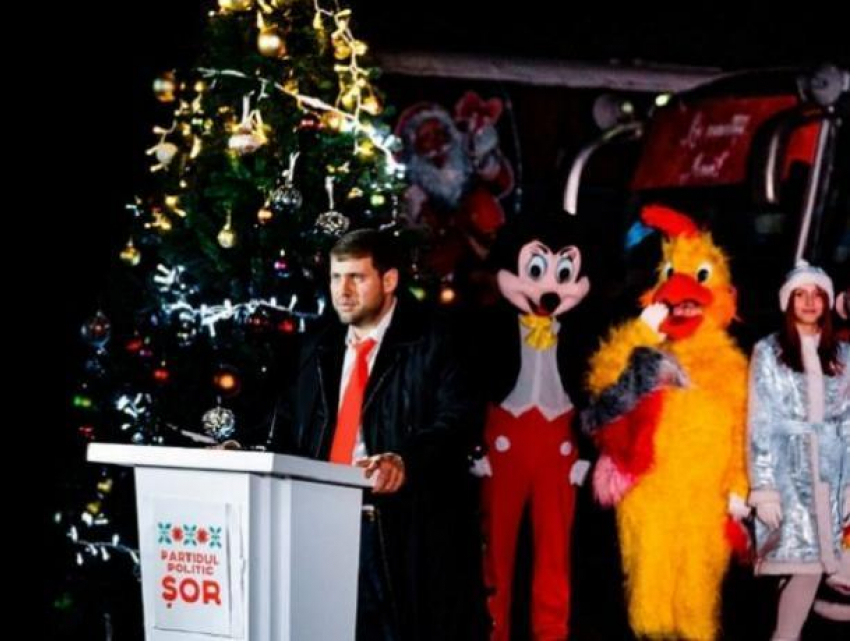 Илан Шор отправил в путь Рождественский караван, скандальный примар обещает праздник всем детям (видео)