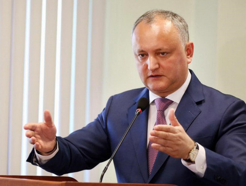 Главные события уходящего года назвал президент Молдовы