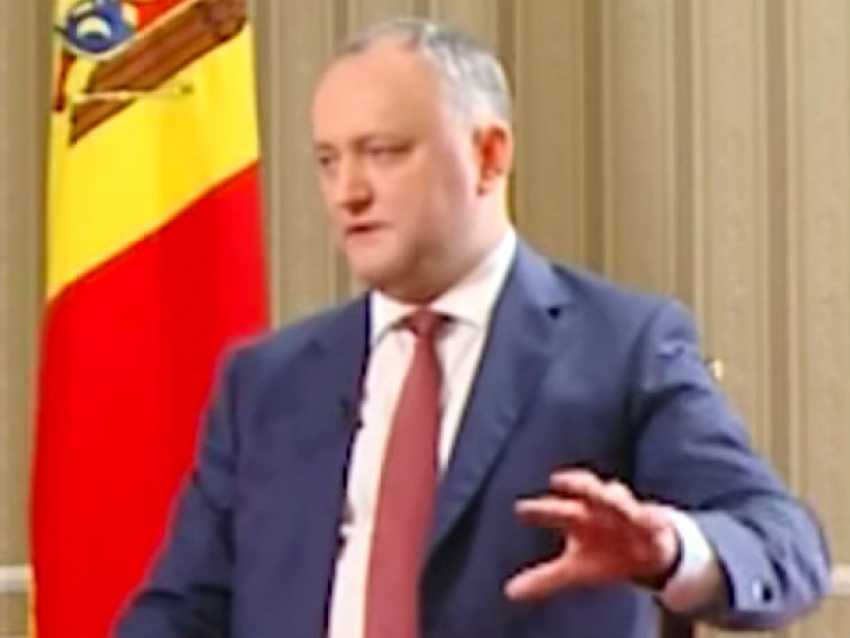 Важное событие 2018 года позволит Молдове начать решение стратегических задач, - Додон