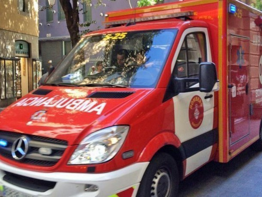 Последствия двух взрывов в Барселоне показали на видео 