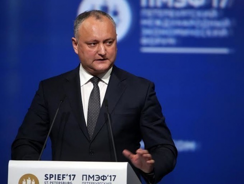 Без Российской Федерации Молдова не решит свои стратегические вопросы, - Додон 