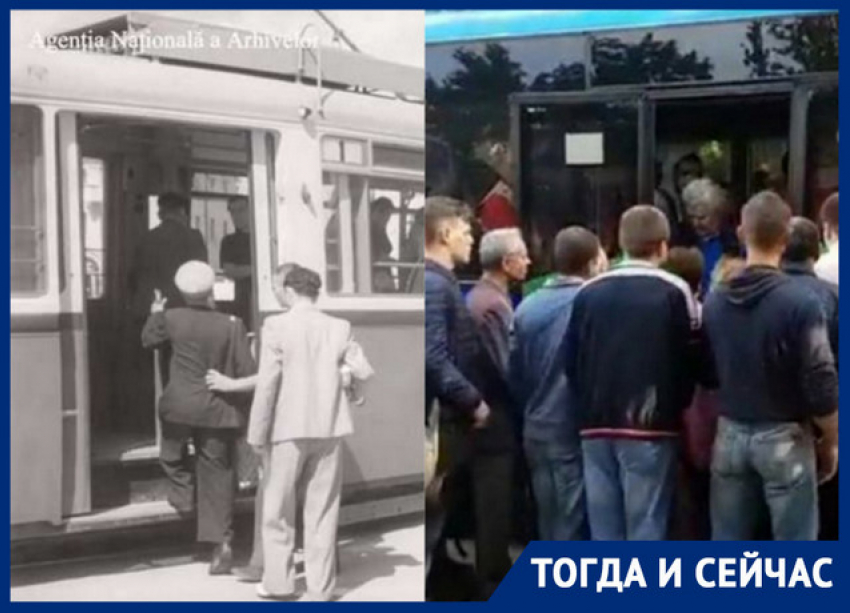 Как ходили в 1955 году трамваи в Кишиневе - взгляд в прошлое