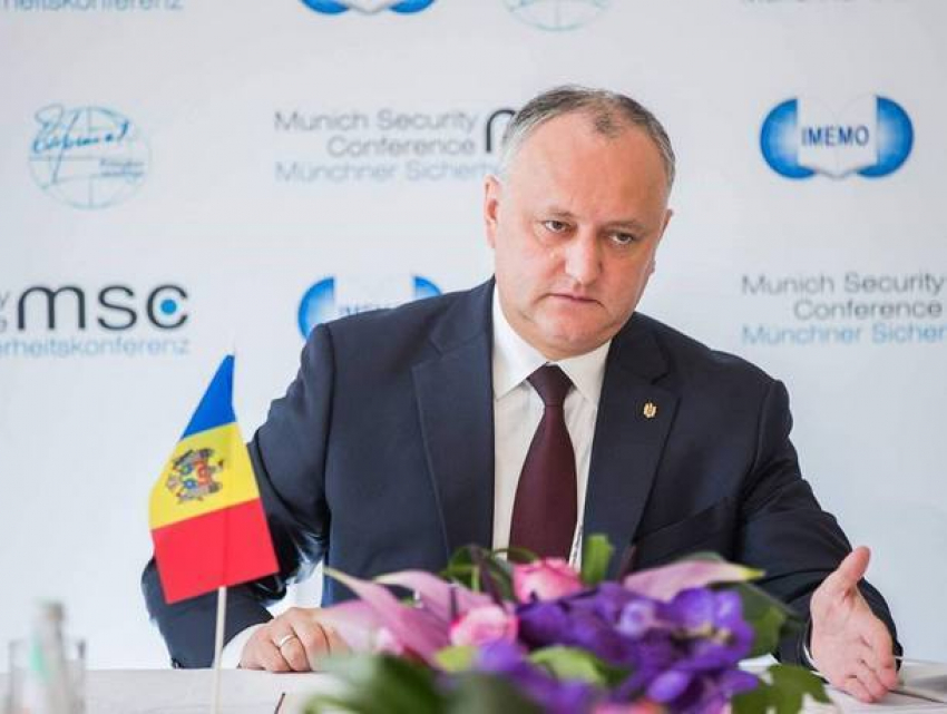 «Большой пакет для Молдовы» представил в Мюнхене Игорь Додон
