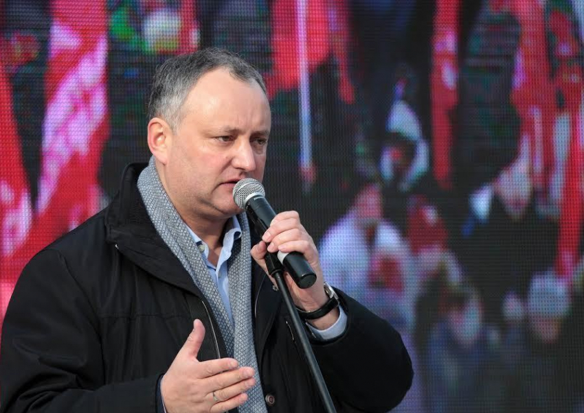 Граждане Молдовы видят Игоря Додона будущим президентом страны 