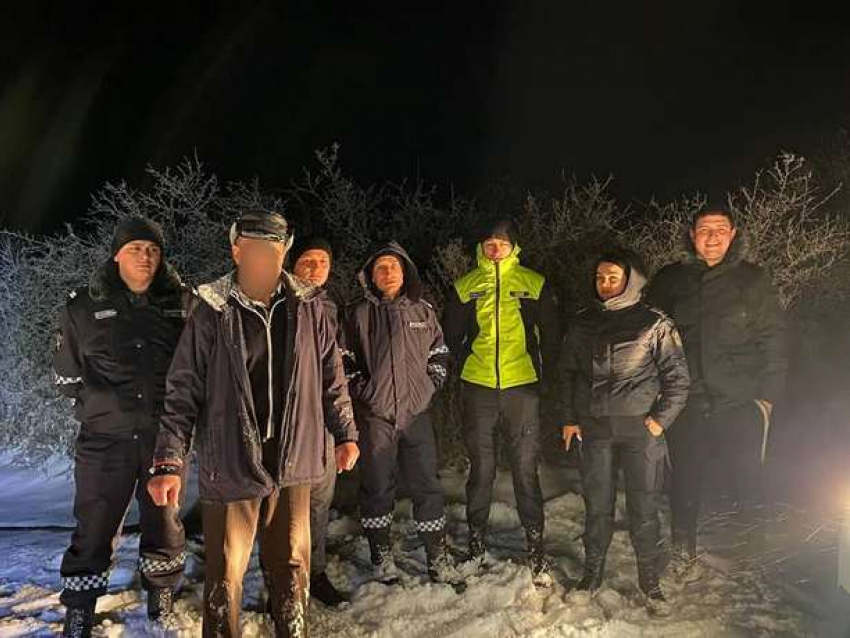 В Хынчештах мужчина заблудился в лесу из-за снегопада 