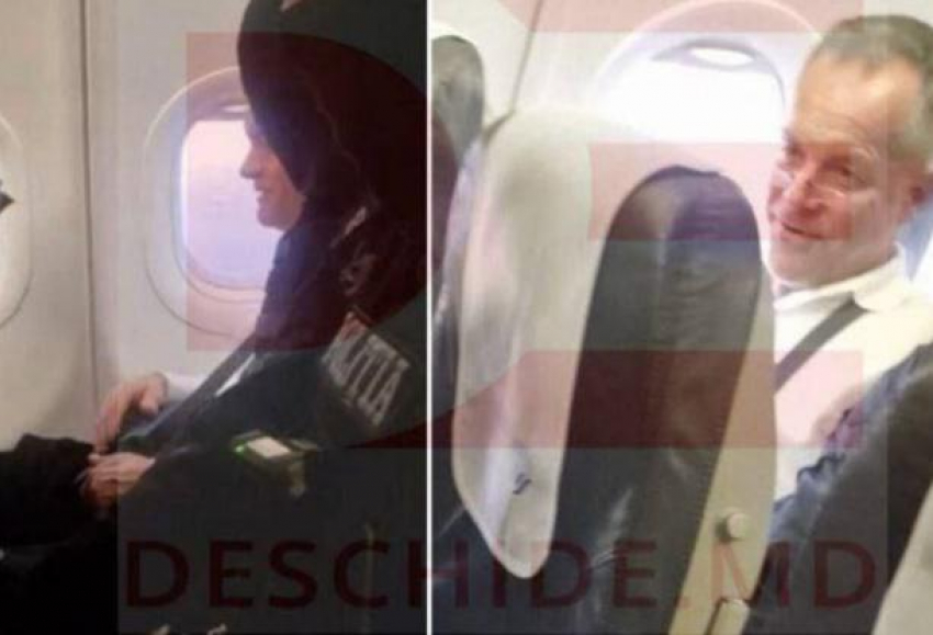 Самолет с Плахотнюком прибыл в Молдову