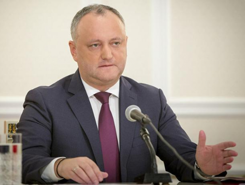 Игорь Додон не будет выдвигать свою кандидатуру на парламентских выборах