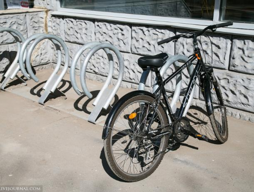 В Кишиневе были установлены две специальные парковки для велосипедистов