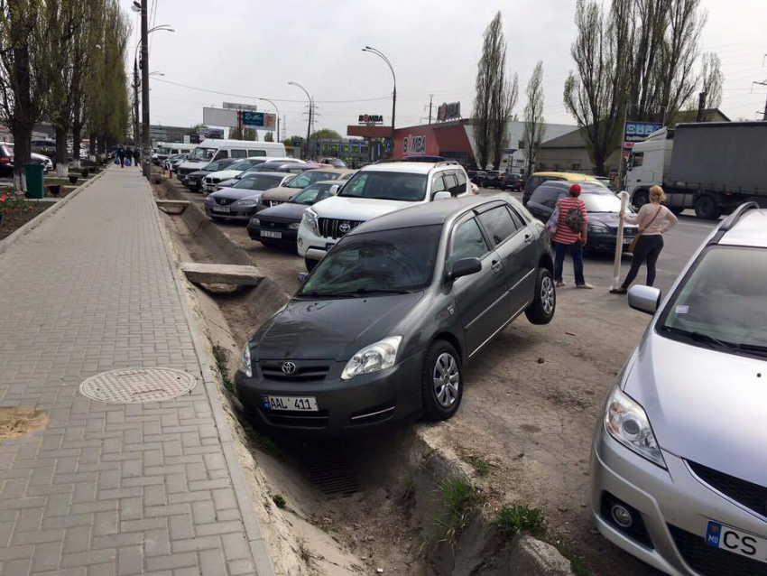 Припарковался в канаве: столичный водитель насмешил пользователей соцсетей