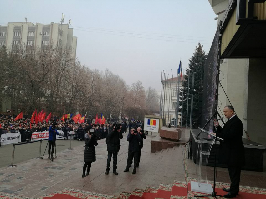 Додон – власти: Не забывайте, что настоящий хозяин страны - народ