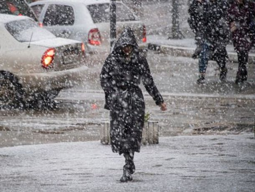 Снова снег и ветер: погода в Молдове на четверг 