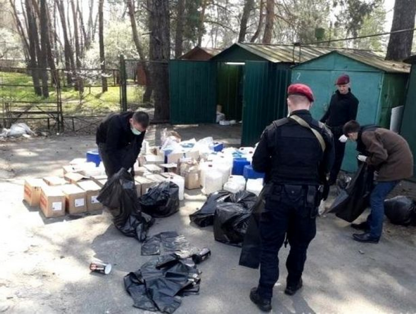 Лабораторию, поставлявшую наркотики в Молдову, обнаружили киевские полицейские