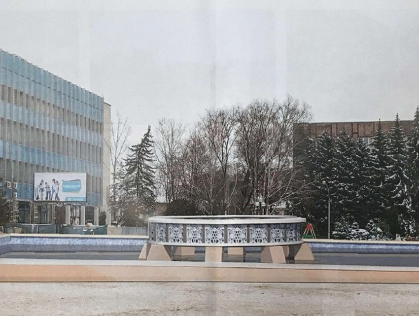 Бельцкие власти решили восстановить фонтан на центральной площади города