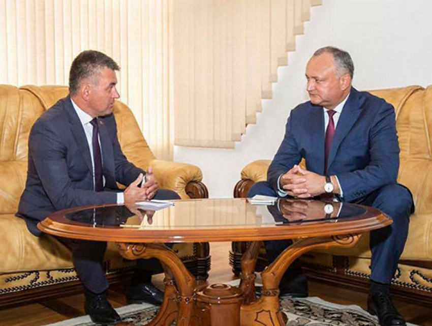 Президент Молдовы провел телефонный разговор с лидером Приднестровья 