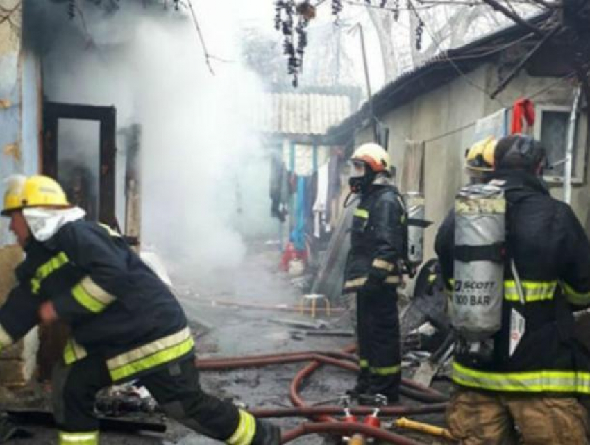 Пожар в Глодянах: скончался пожилой мужчина