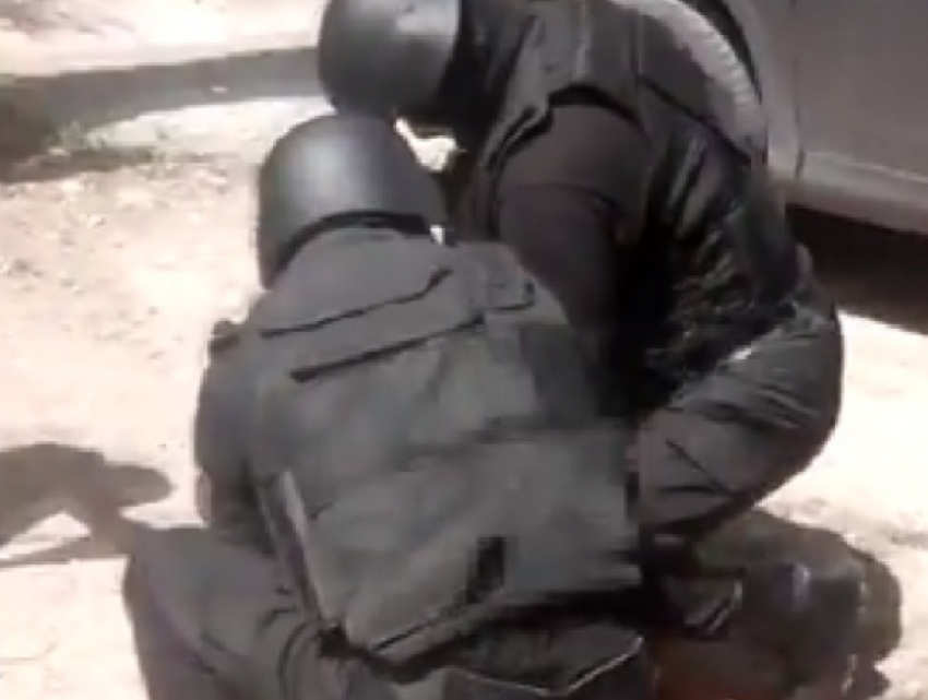 Задержание в Кишиневе преступной группировки, похищавшей людей, попало на видео