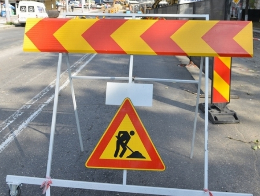 Движение транспорта по бульвару Траян будет приостановлено на несколько дней