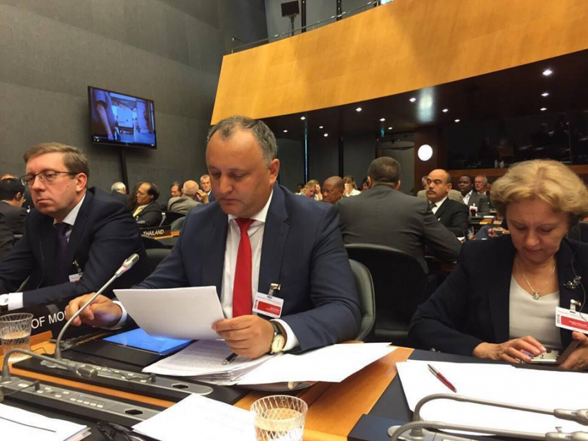 Додон на конференции ВТО: Подписание Соглашения об ассоциации и свободной торговле с ЕС обернулось для Молдовы потерями 