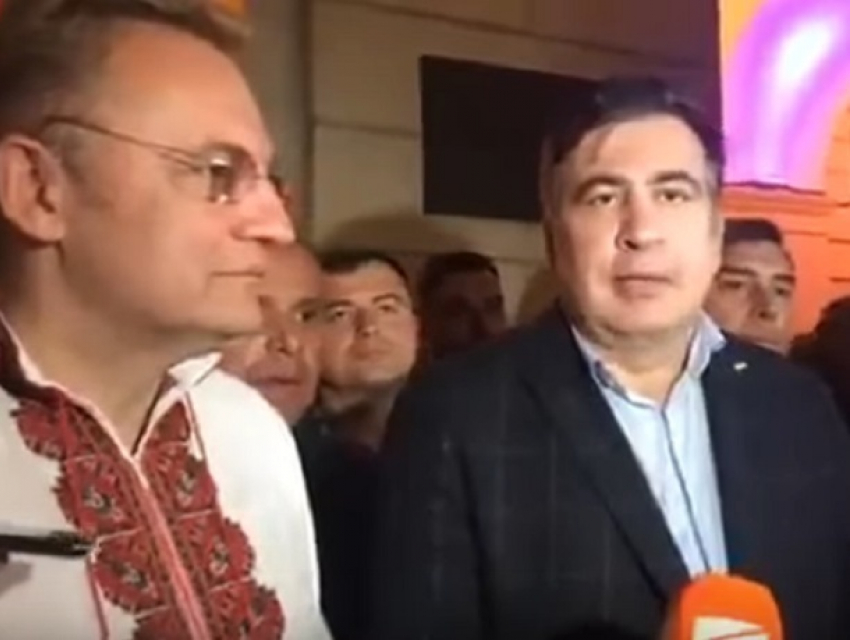 Саакашвили захватил Львов: мэр Садовый и батальон «Донбасс» перешли на его сторону