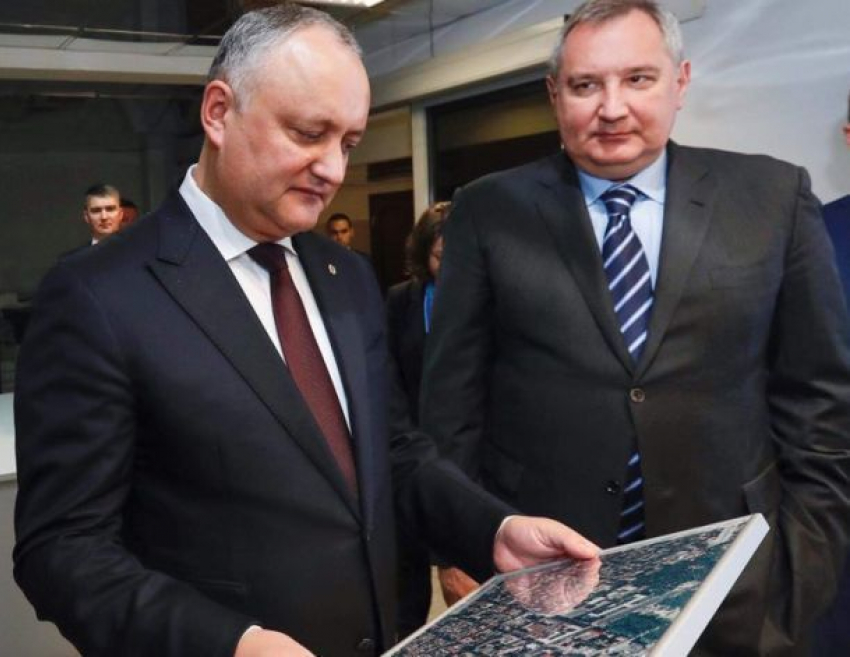 Президент Молдовы Игорь Додон встретился с Дмитрием Рогозиным 
