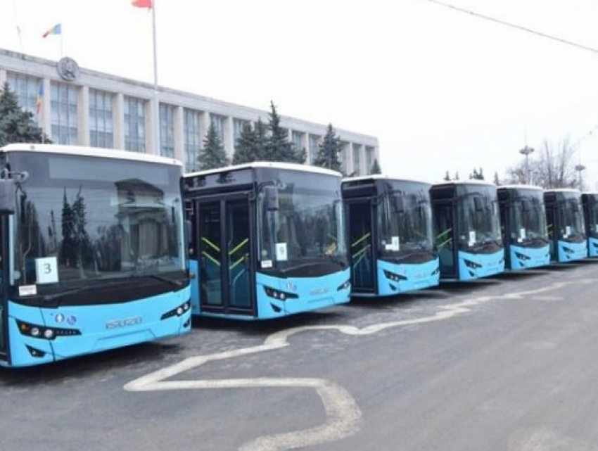 Чебан: 160 новых автобусов должно появиться в Кишиневе в первой половине 2021 года