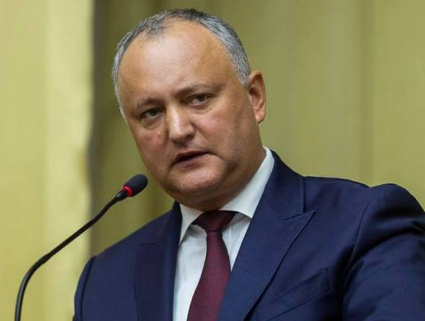 Не позволять обмануть себя в очередной раз призвал граждан Молдовы Игорь Додон