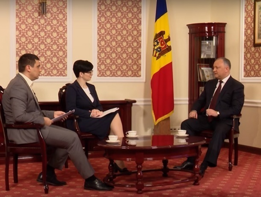 Президент Молдовы ответил на главные вопросы, волнующие каждого жителя