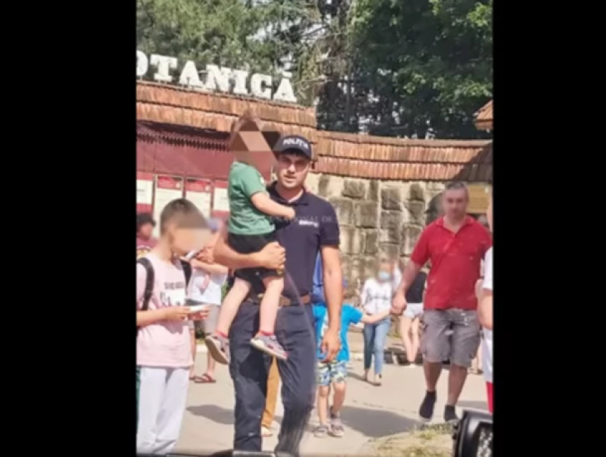 Кишиневские полицейские вернули родителям потерявшегося мальчика