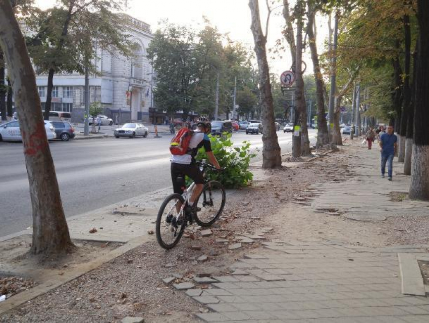 Кишиневских велосипедистов проинформируют о том, как ездить в городе