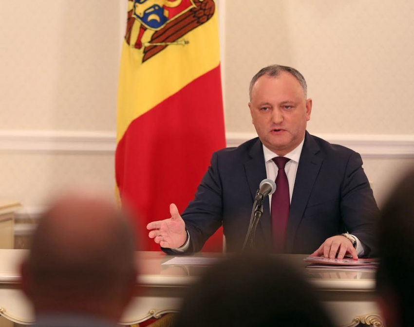 Додон о долге Приднестровья за газ: Каждый гражданин Молдовы будет оплачивать только свою личную квитанцию