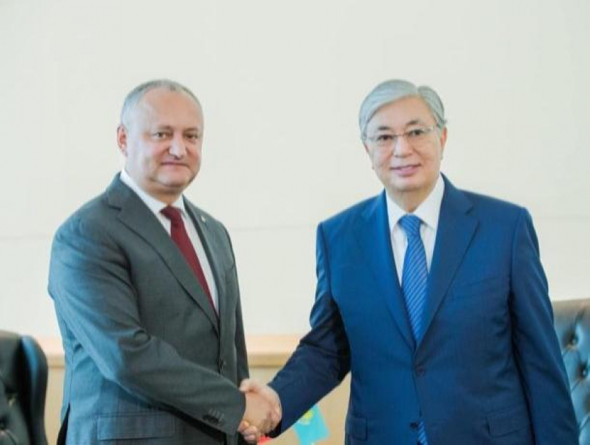 Игорь Додон встретился с президентом Казахстана