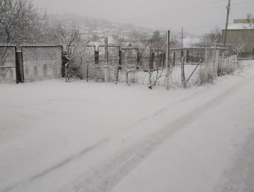 В Молдову пришла настоящая зима
